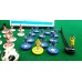 Subbuteo Andrew Table Soccer Arsenal-Olympiacos 1-2 Europa League 2019-20 game on WSB Professional bases